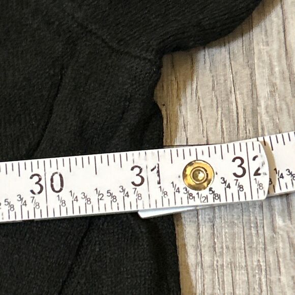 NWT A New Day Women’s Plus 4X Black V-Neck Button Front Cardigan Drop Shoulder - Picture 15 of 16